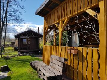 Фото номера Шале с двумя спальнями Загородные дома Beržoro pakrantė г. Beržoras 16